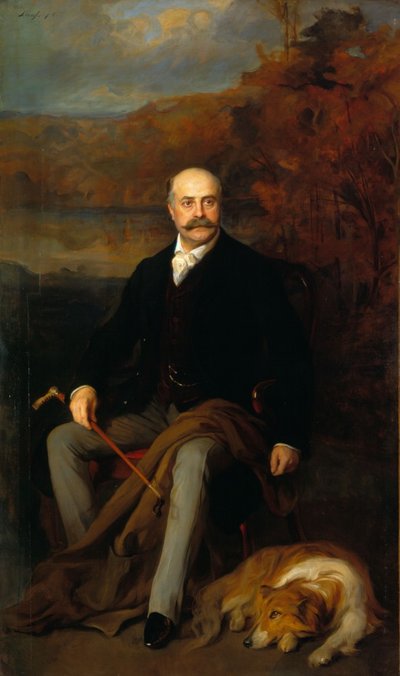Portrait of Antoine XI-Agenor, 11th Duke of Gramont by Philip de László